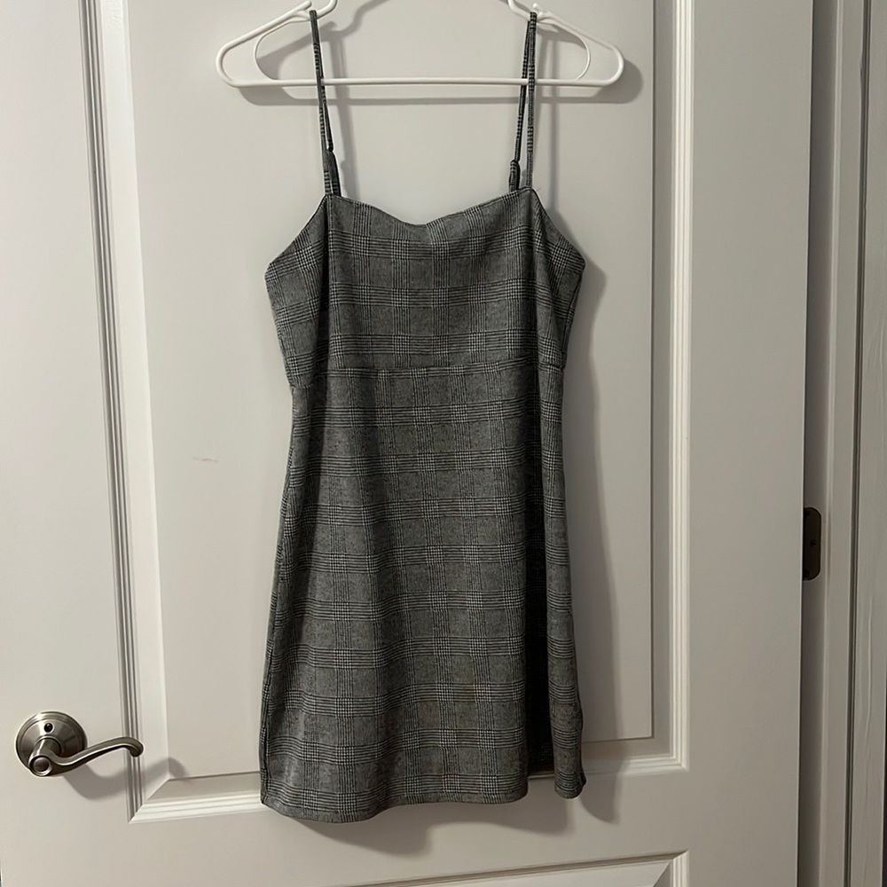 F21 plaid dress